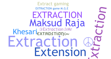 Takma ad - extraction