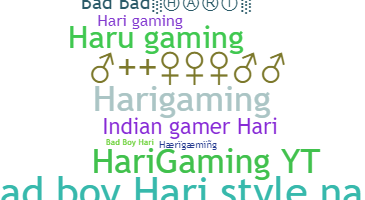 Takma ad - HariGaming