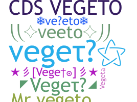 Takma ad - vegeto
