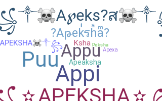 Takma ad - Apeksha