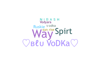 Takma ad - Vodka