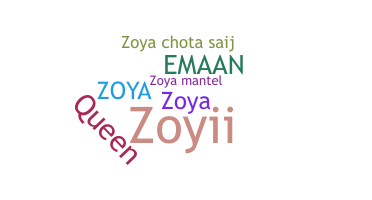 Takma ad - Zoyaa