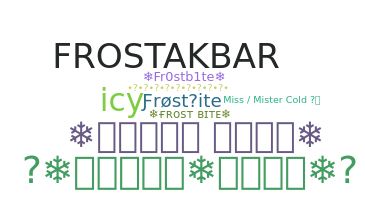 Takma ad - FrostBite