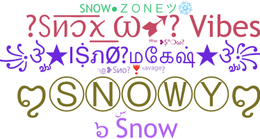 Takma ad - Snow