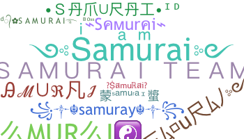 Takma ad - Samurai