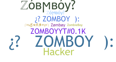 Takma ad - zomboy