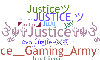 Takma ad - Justice
