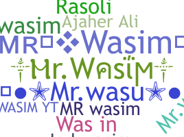 Takma ad - MrWasim