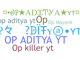 Takma ad - Opadityayt