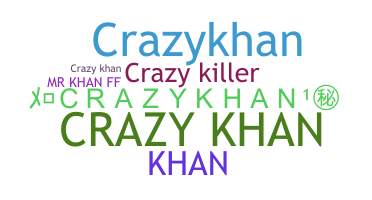 Takma ad - crazykhan
