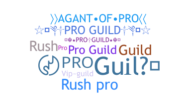 Takma ad - Proguild