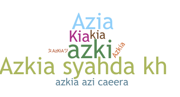 Takma ad - azkia