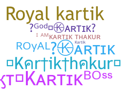 Takma ad - Kartikthakur