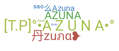 Takma ad - Azuna