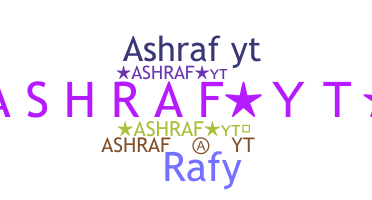 Takma ad - Ashrafyt