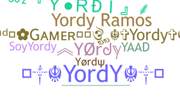 Takma ad - Yordy