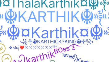 Takma ad - Karthik