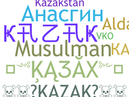 Takma ad - Kazak