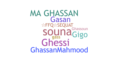Takma ad - Ghassan