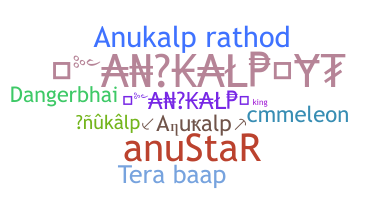 Takma ad - Anukalp