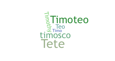 Takma ad - Timoteo