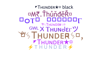 Takma ad - Thunder