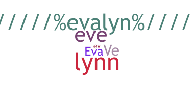 Takma ad - Evalyn