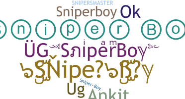 Takma ad - SniperBoy