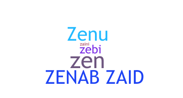 Takma ad - Zenab