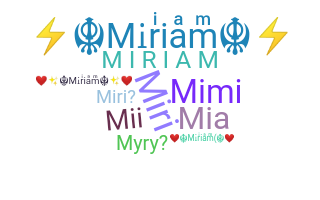 Takma ad - Miriam