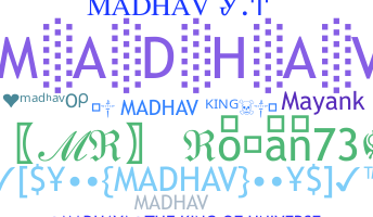 Takma ad - Madhav