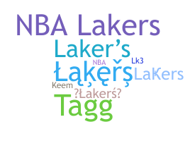 Takma ad - Lakers