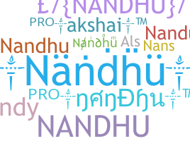 Takma ad - Nandhu
