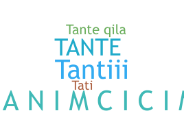 Takma ad - Tante
