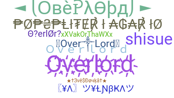 Takma ad - Overlord