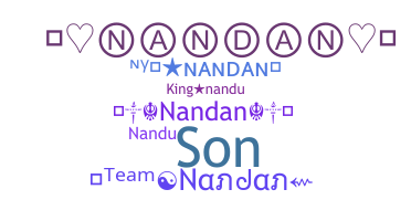 Takma ad - Nandan