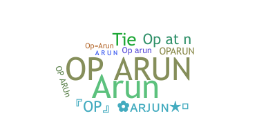 Takma ad - oparun