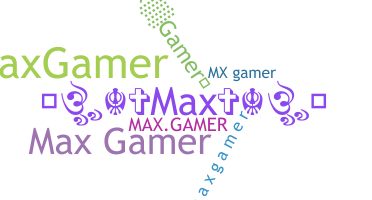 Takma ad - maxgamer