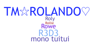 Takma ad - Roland