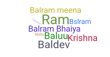 Takma ad - Balram