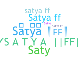 Takma ad - Satyaff