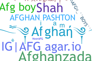 Takma ad - Afghan