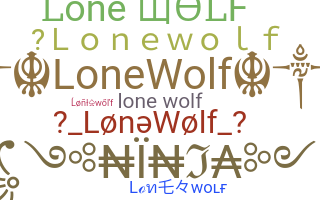 Takma ad - Lonewolf