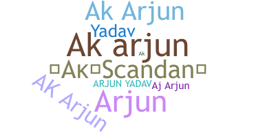 Takma ad - Akarjun