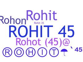 Takma ad - Rohit45