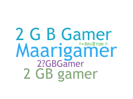 Takma ad - 2GBGAMER