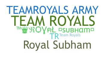 Takma ad - Teamroyals