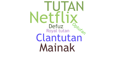 Takma ad - Tutan