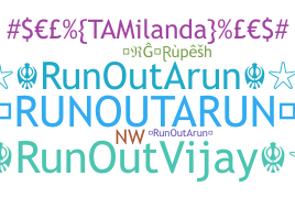 Takma ad - Runoutarun