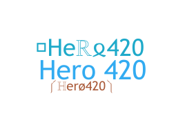 Takma ad - Hero420